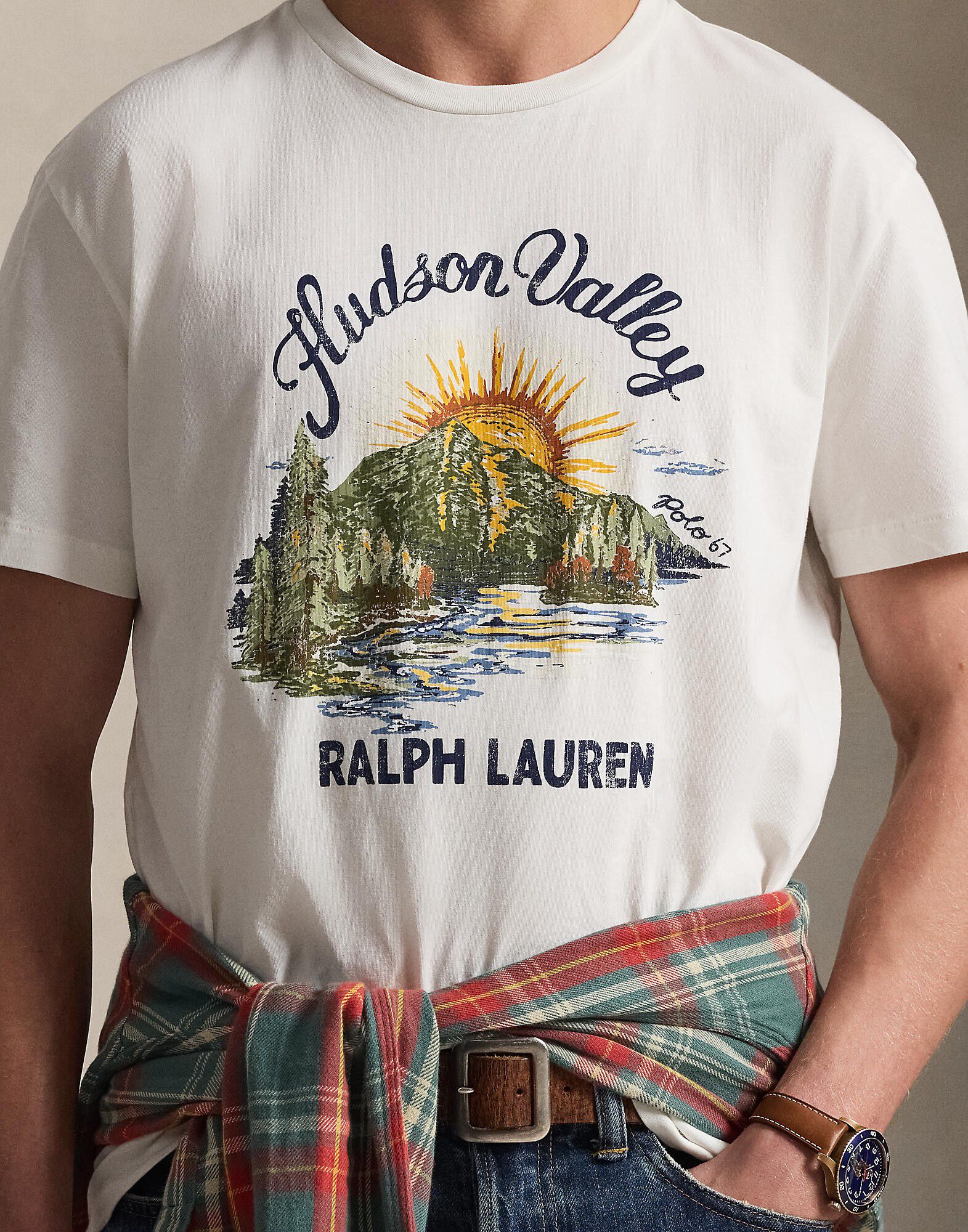 Classic Fit Jersey Graphic T-Shirt