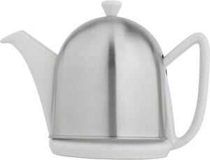 "Tekanne Cosy Manto 1 liter Hvit/Matt st&Atilde;&yen;l"