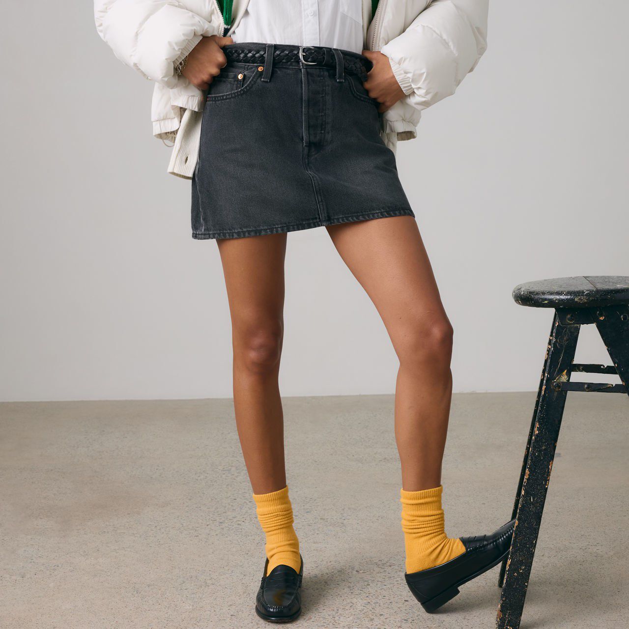 ICON SKIRT DARK MIRROR