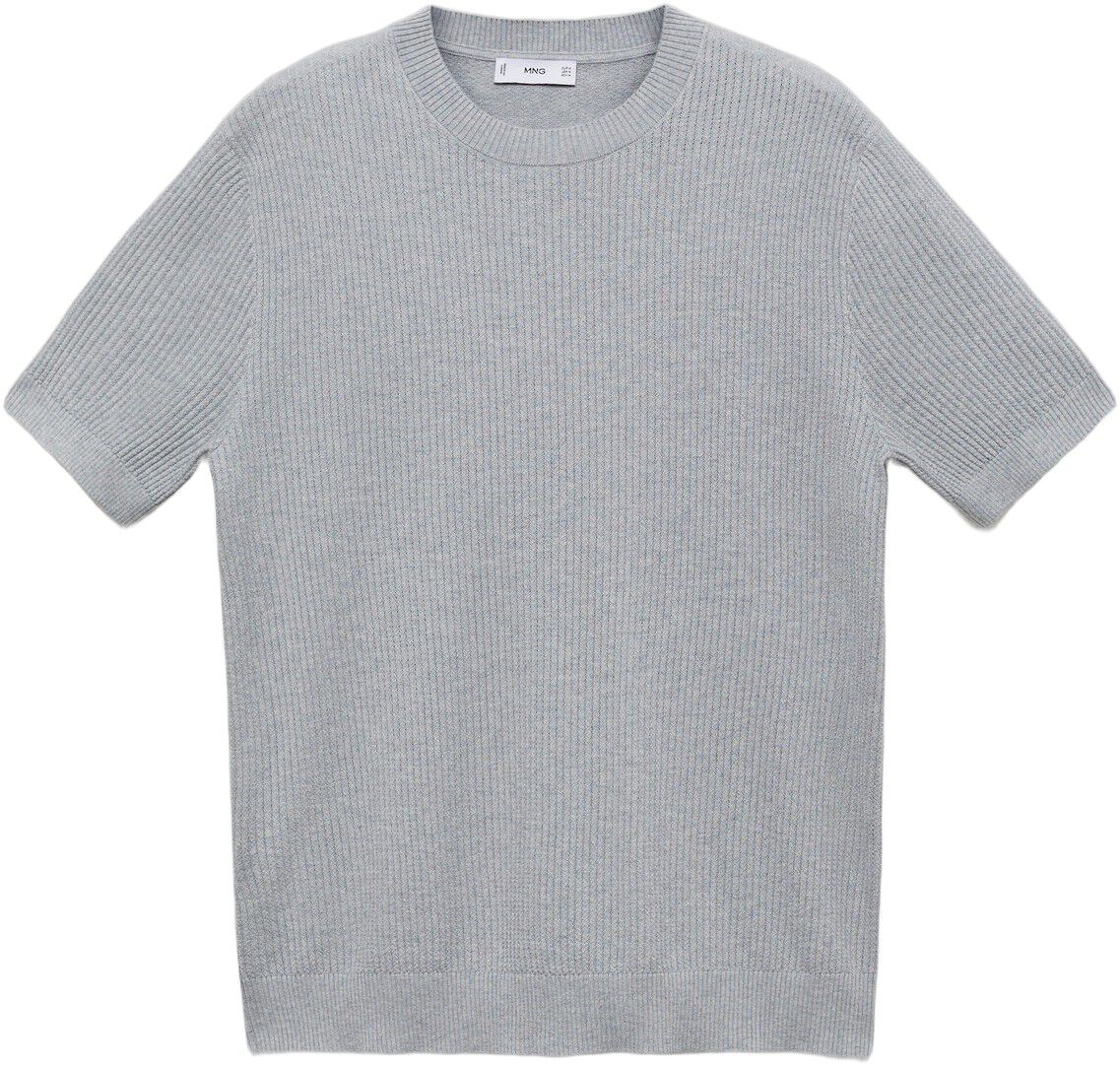 Ribbed knit t-shirt