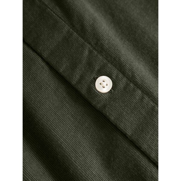 Regular fit corduroy shirt - GOTS/Vegan