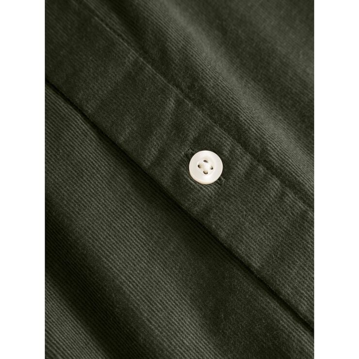 Regular fit corduroy shirt - GOTS/Vegan