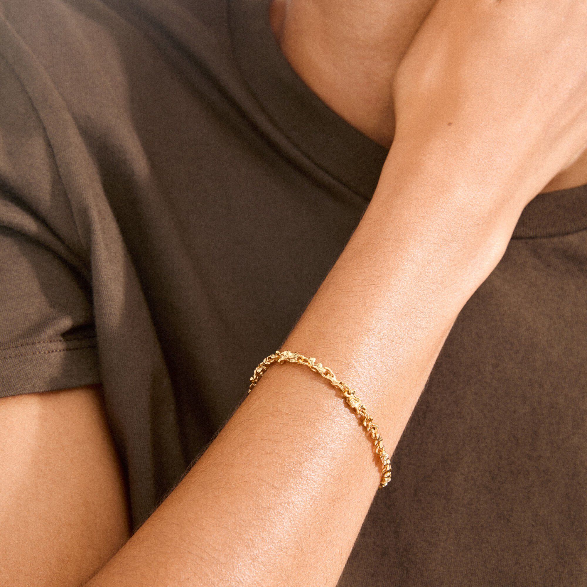 NOVA bracelet gold-plated