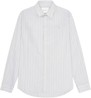 Konrad Melange Striped Shirt