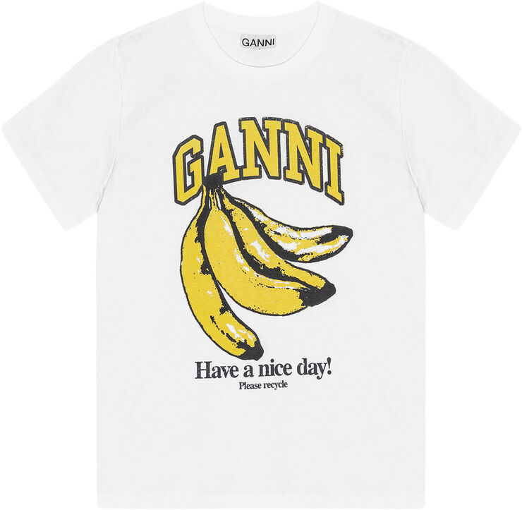 Basic Jersey Banana Relaxed T-shirt