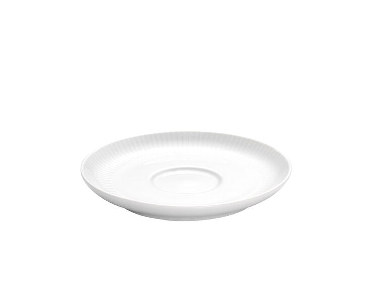 "Skål Plissé 9 cl 13 cm Hvit"