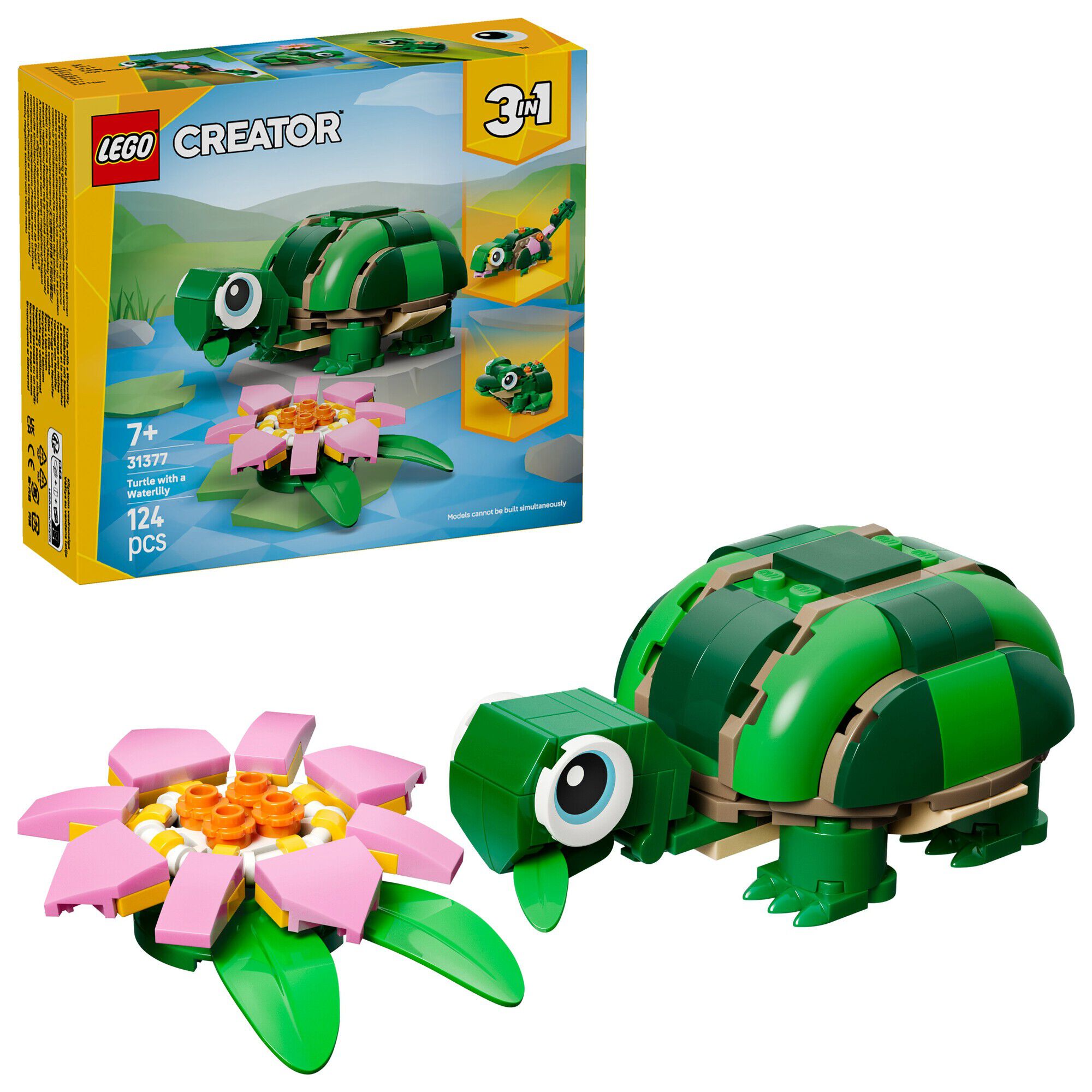 Skildpadde med &aring;kandeblomst 31377
