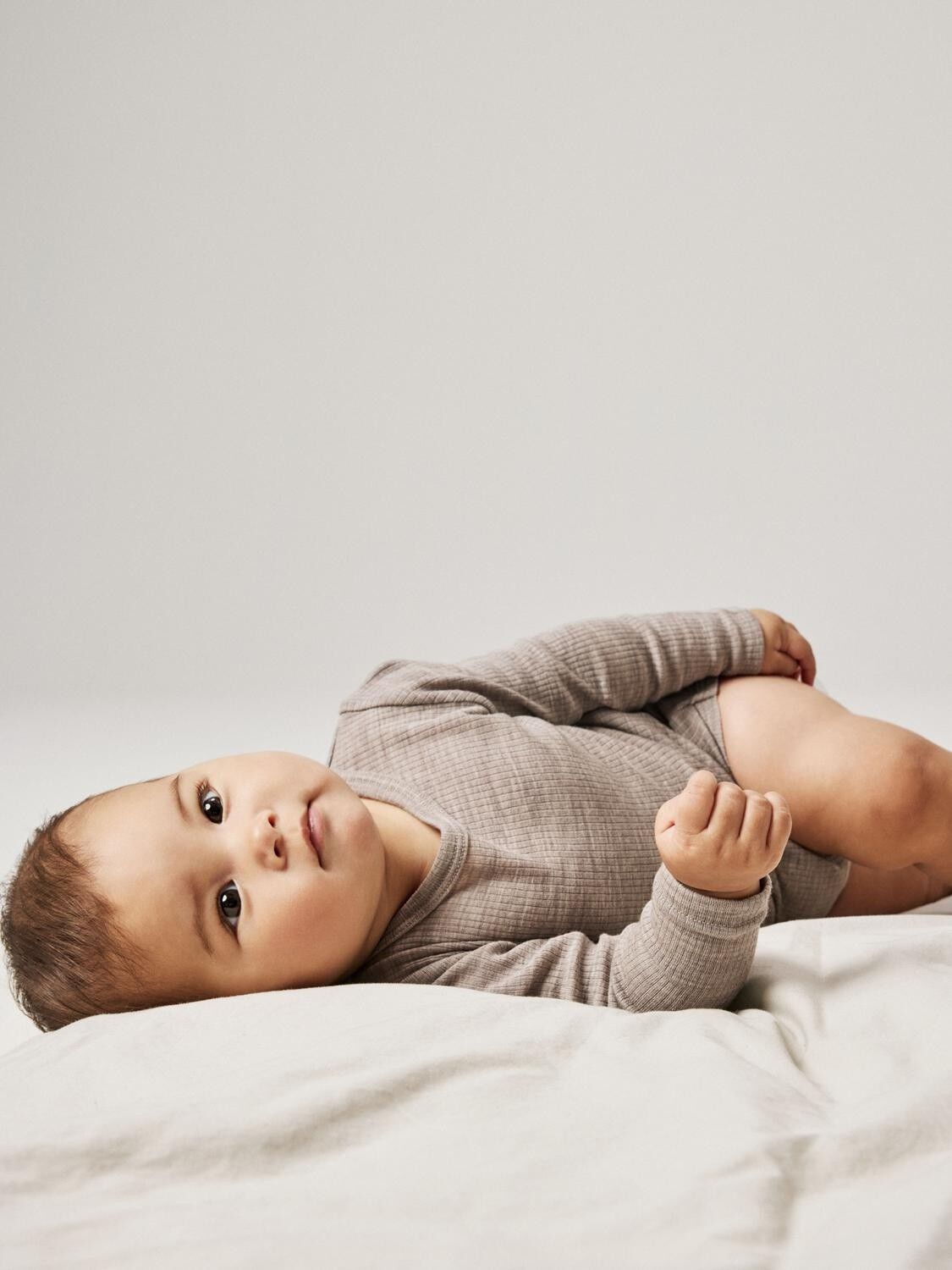 Nbnwax Wool Rib Ls Body Noos