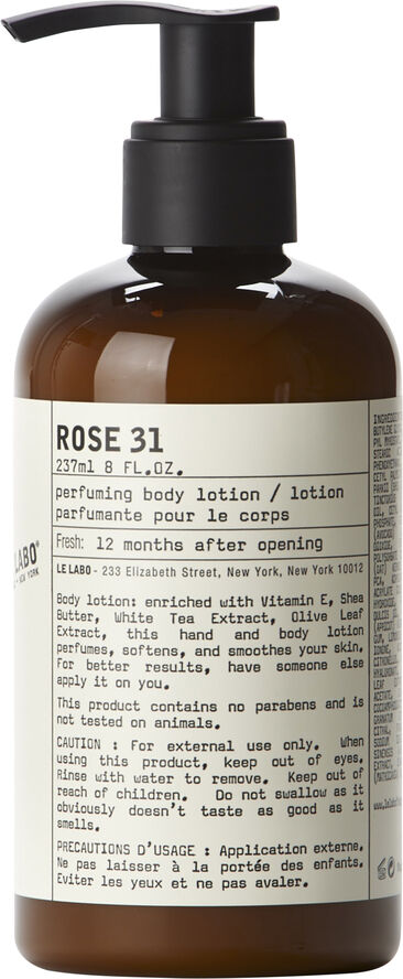 Rose 31 Perfuming Body Lotion  237ml