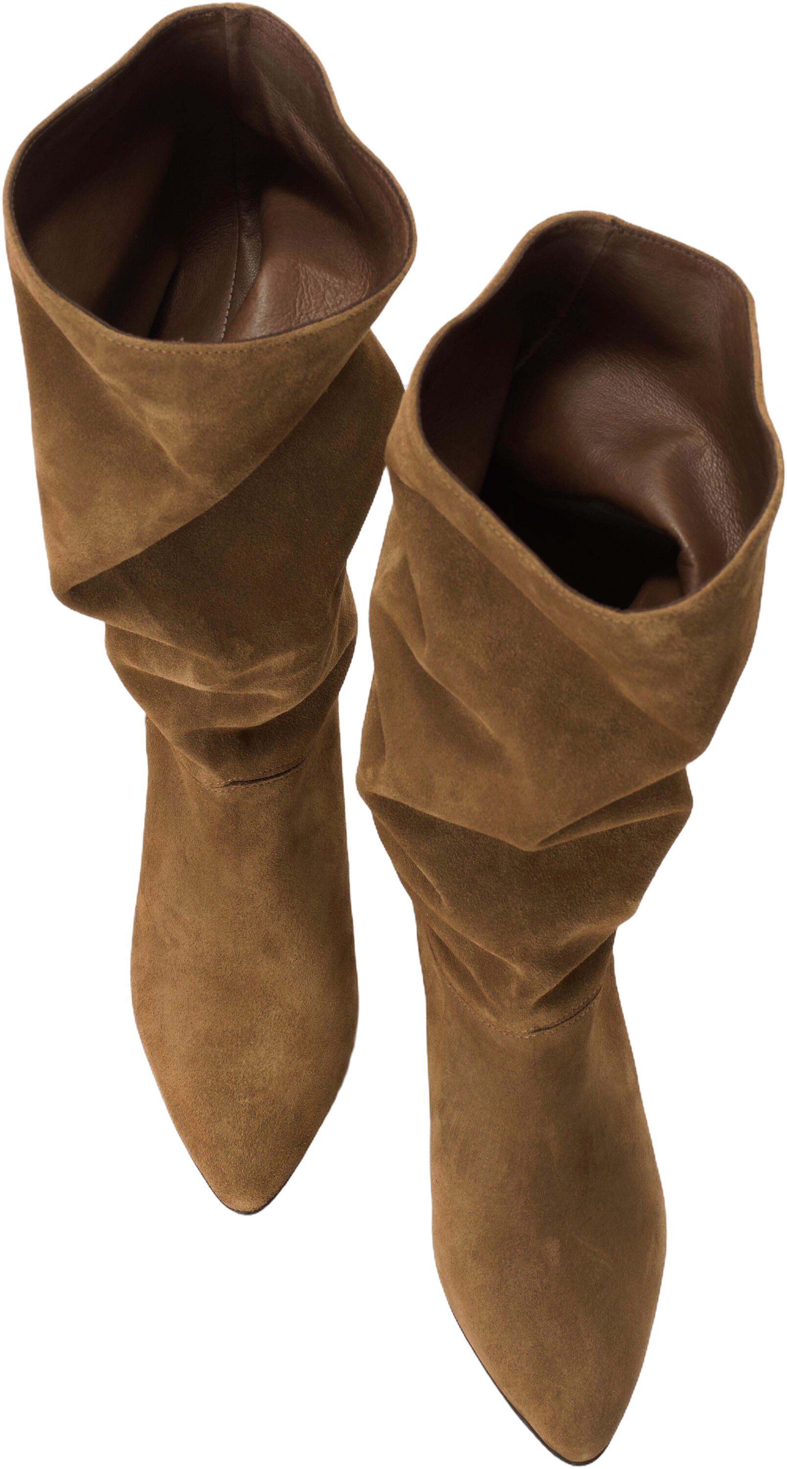 Jasmina 50 stiletto Calf suede & sleek leather, Jasmina 50 s