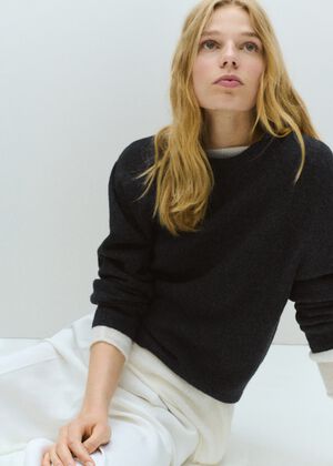 Medium-knit sweater