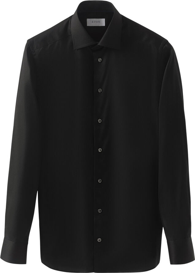 Contemporary Fit Light Blue Signature Twill Shirt