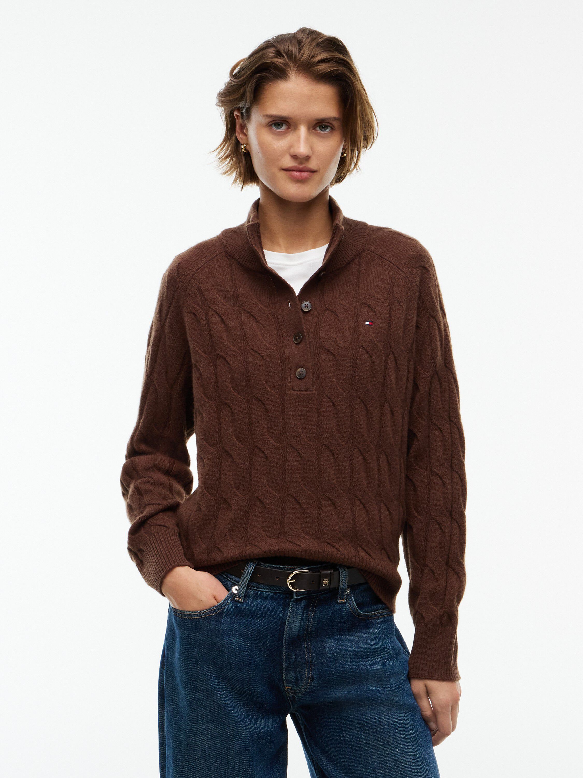 SOFT WOOL CABLE MK-NK HENLEY