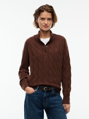 SOFT WOOL CABLE MK-NK HENLEY