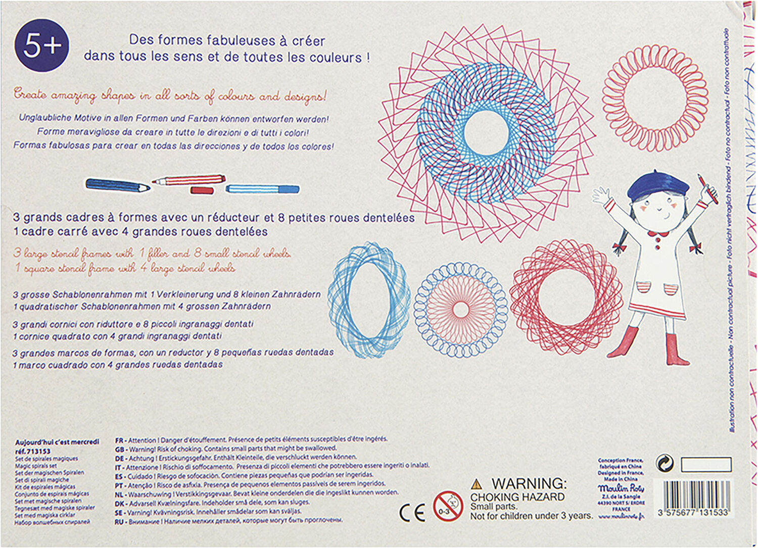 Moulin Roty - Tegnespiraler