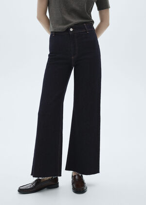 Catherin high-rise culotte jeans