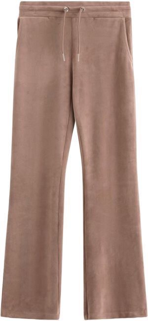 Soft jersey trousers in velour with