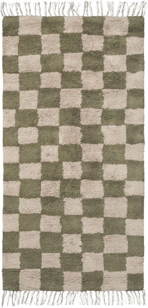 Mara Washable Rug - Elm Green/Warm