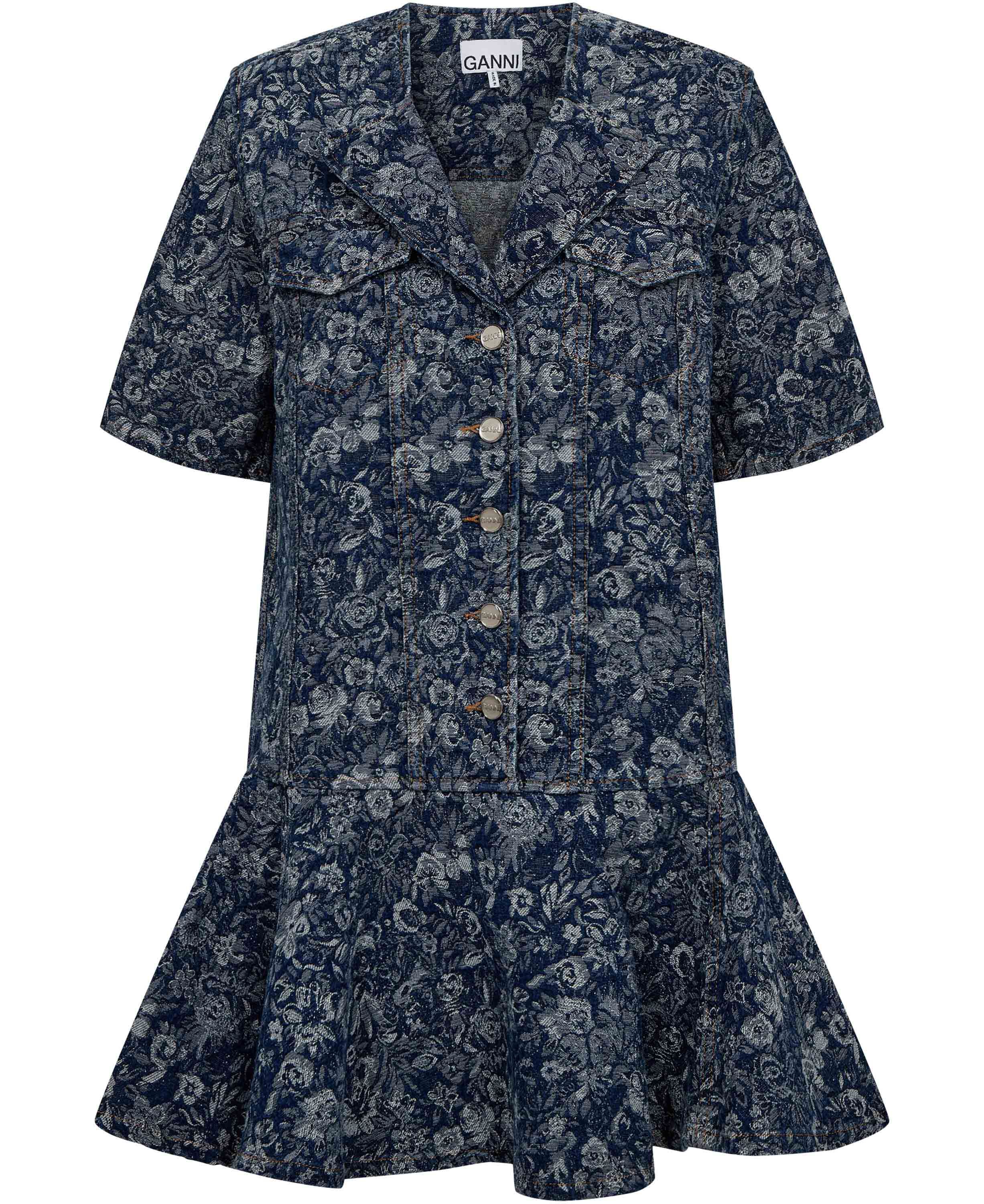 Tapestry Denim Mini Dress