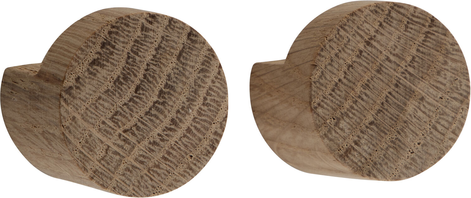 Wood Knot, Oiled, 2 pcs