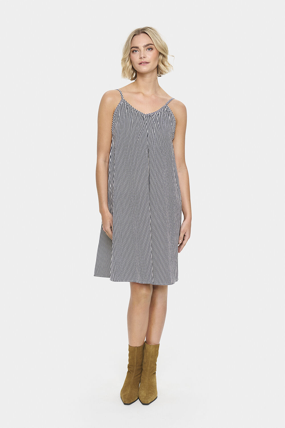 ZalindaSZ Stripe Strap Dress