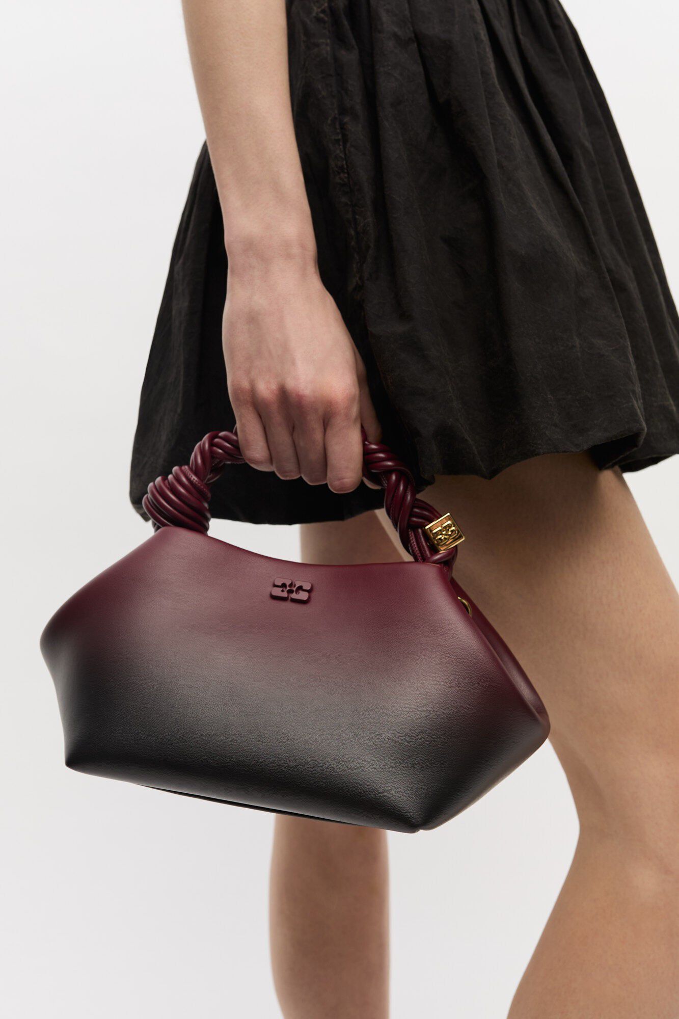 Ganni Bou Bag Small Croco