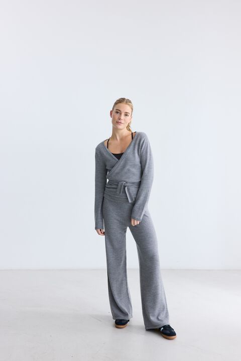 Wool Wrap Cardigan Keep Me