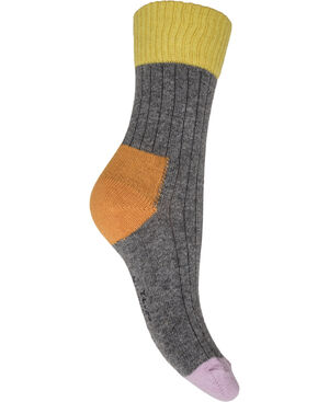 Esther cashmere contrast socks