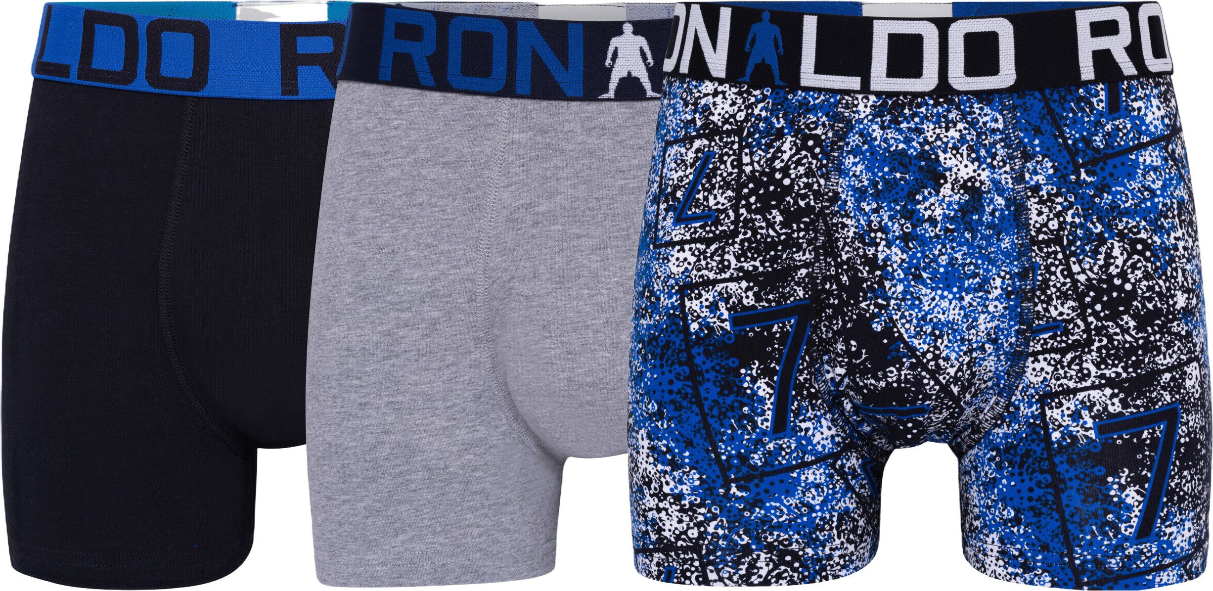CR7 Boy's Trunk 3-pack AOP