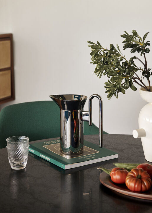 Momento Jug JH38, Polished Steel