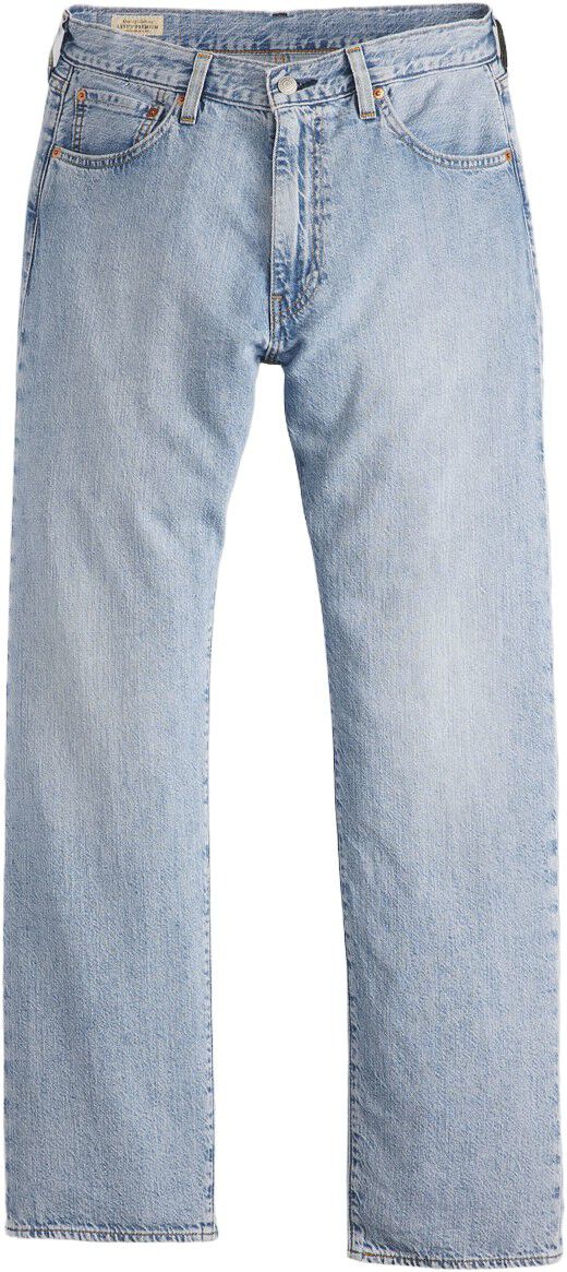 555� Relaxed Straight Lightweight Linen+ Denim Jeans