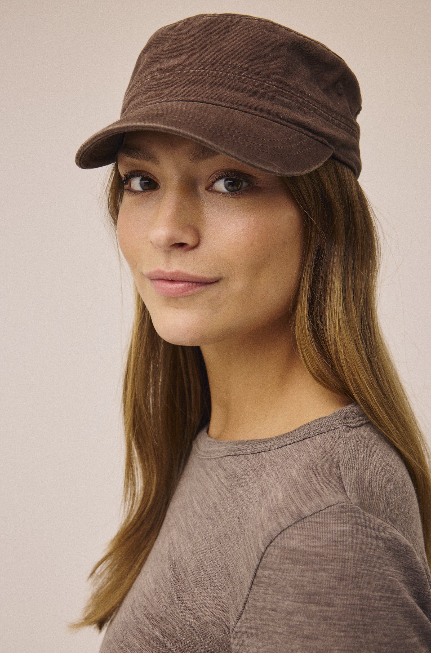 Vintage Wash Cadet Cap GOTS