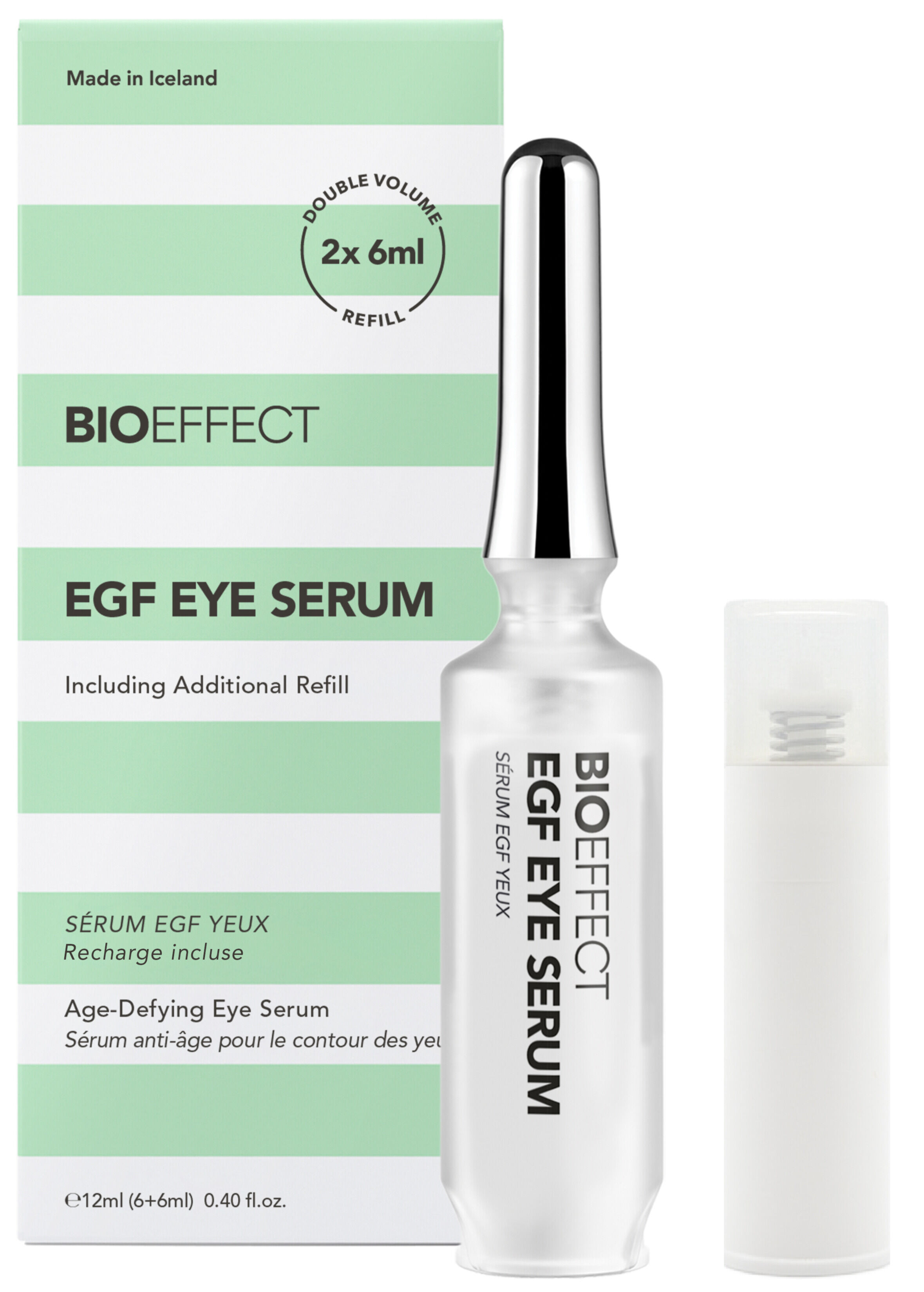 EGF Eye Serum + refill 2x6 ml