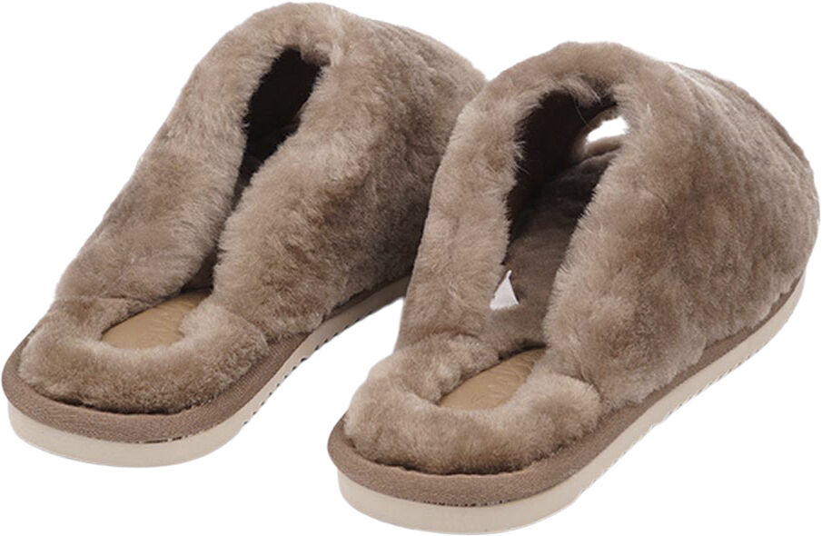 KVINA - OPEN SHEARLING SLIPPER