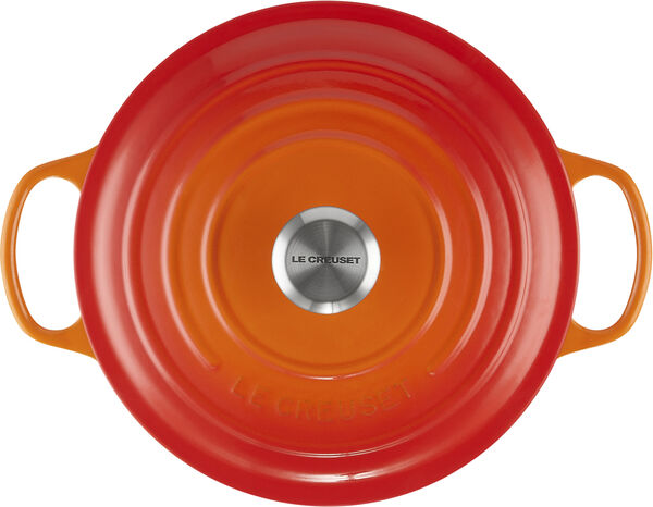 Rund støbejernsgryde 5,3L Volcanic