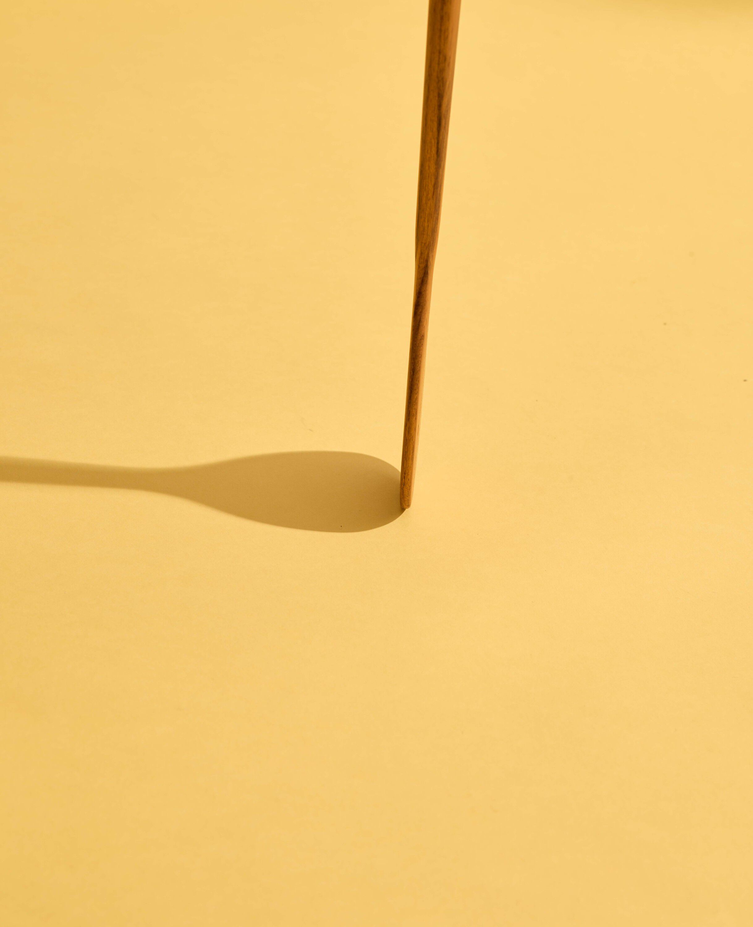 R&oslash;respatel, teak, 25 cm