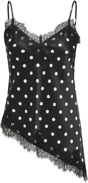 ONLBELLA STRAP SATIN LACE TOP WVN E