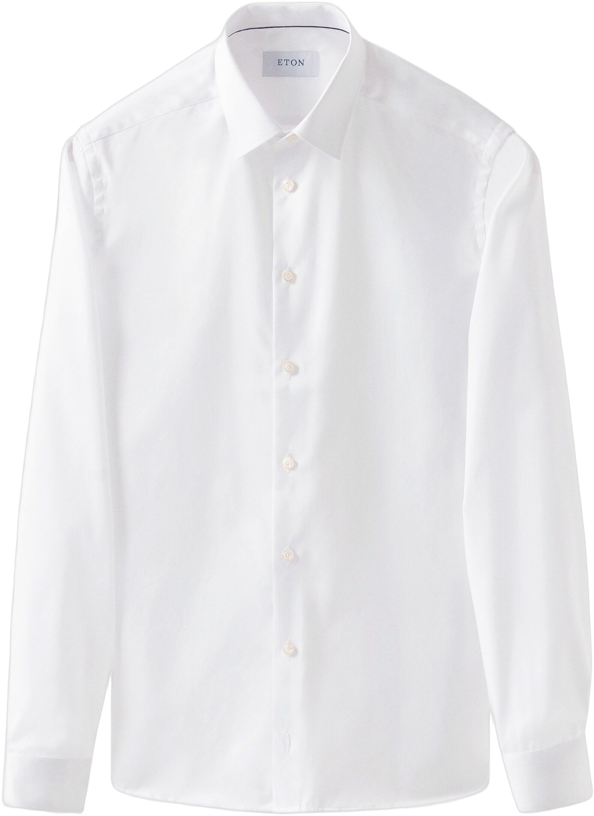 Super Slim Fit White Signature Twill Shirt