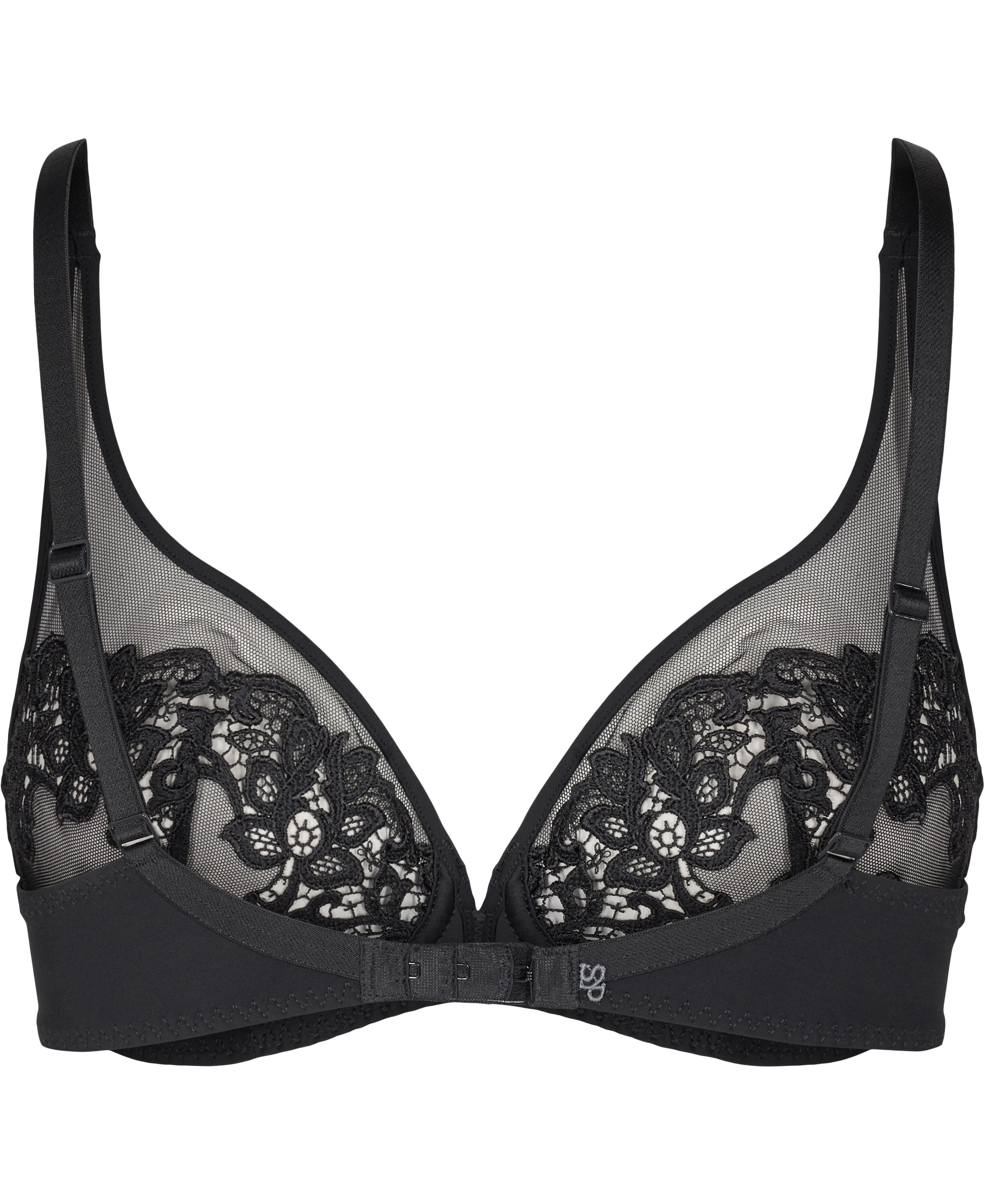 SAGA Plunging underwired bra