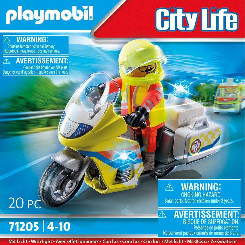 Playmobil Doctor motorbike