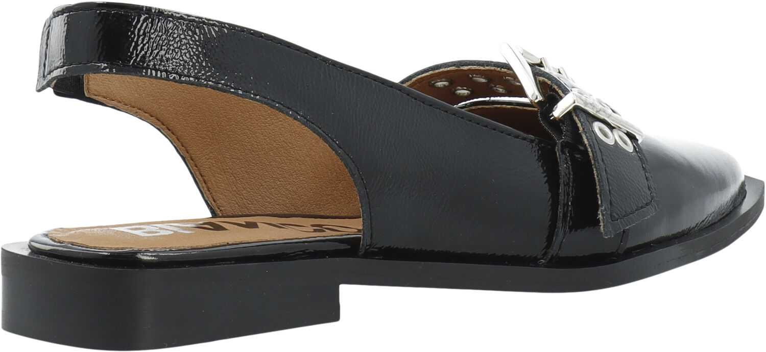 BIAVICTORIA Single Buckle Slingback Leather