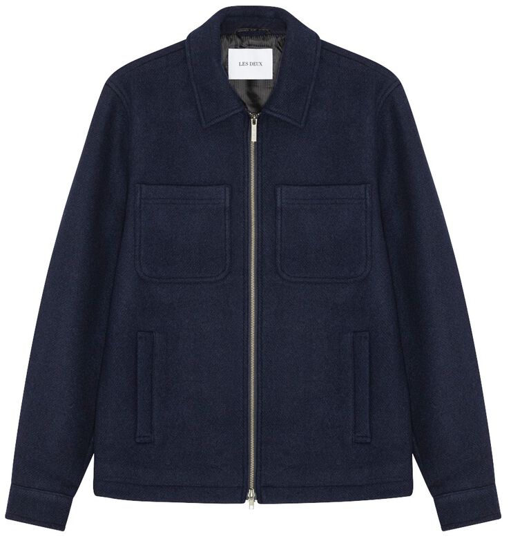 Marseille Solid Wool Jacket