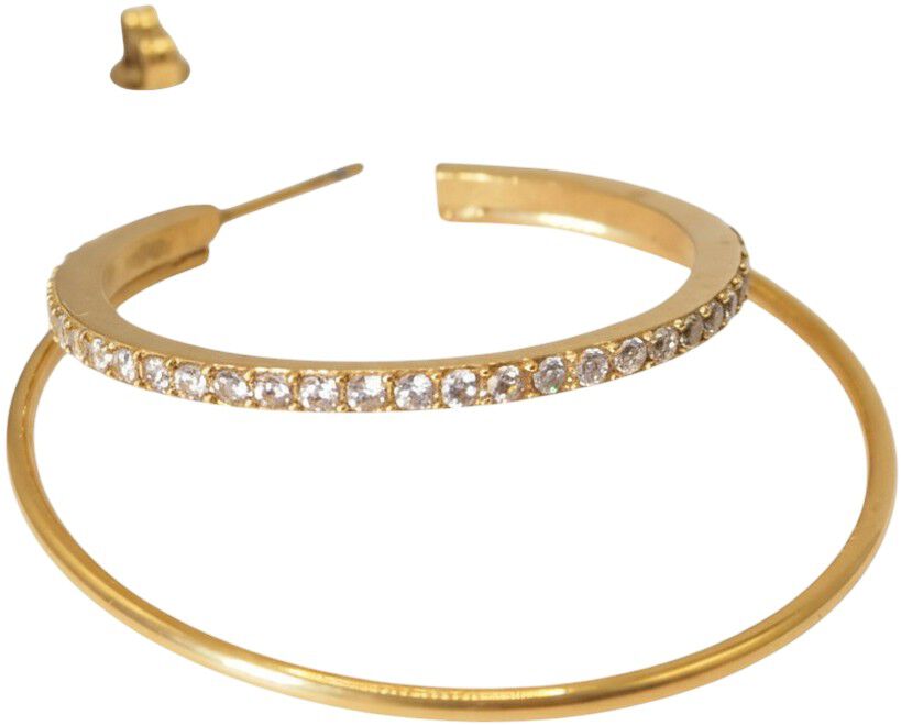 Double Olympia Hoop with Stones