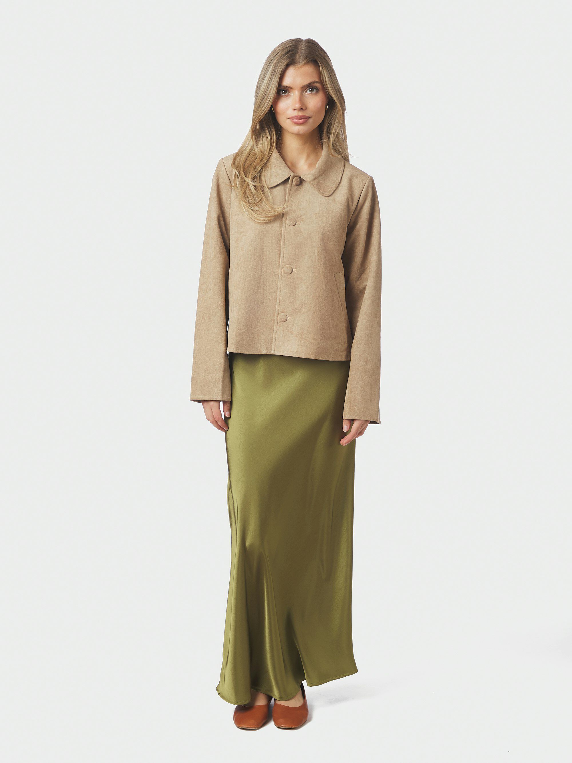 Nilo Faux Suede jacket