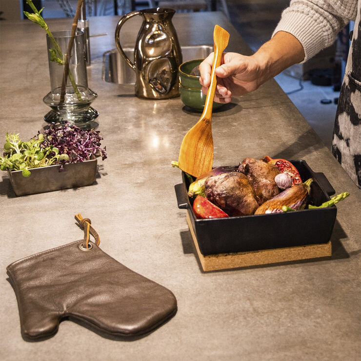 Oven Glove Vintage Brown