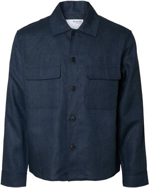 SLHRELAXED-WYATT LINEN OVERSHIRT