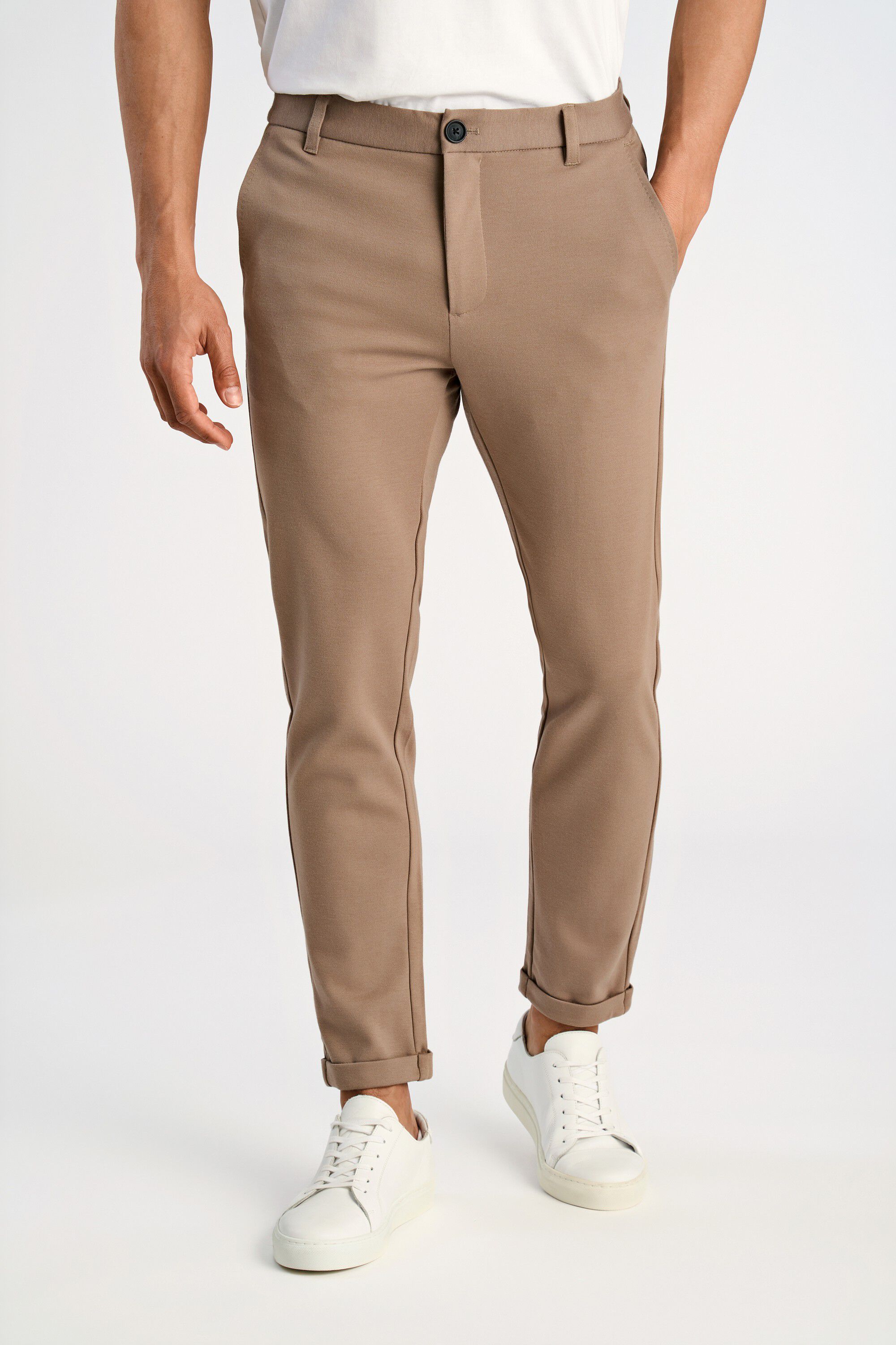 Superflex knitted cropped pant