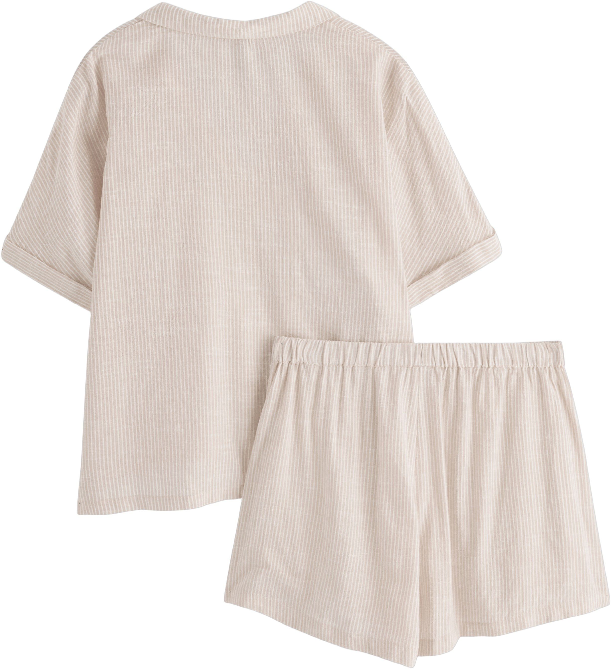 Comfy pyjama set in cotton blend wi