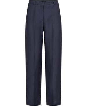 Mid-rise lyocell trousers