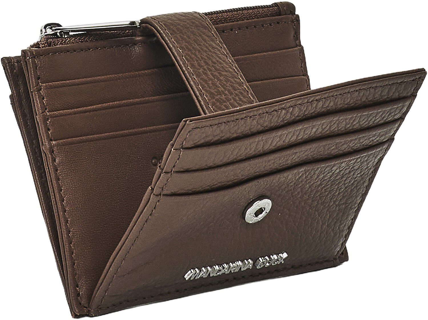 MELLOW LEATHER WALLET / MILK CHOCOLATE